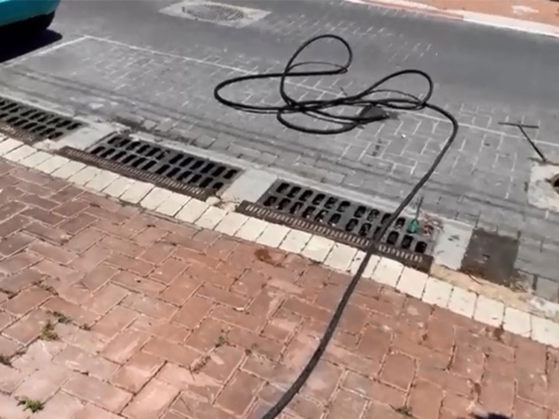 שטיפת ביוב עם ביובית