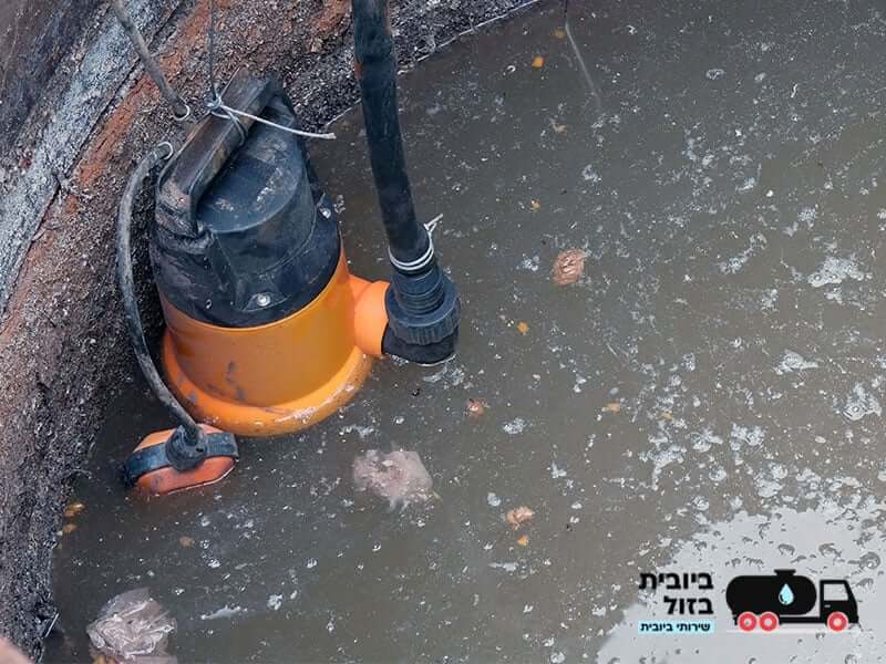 התקנת משאבות ביוב